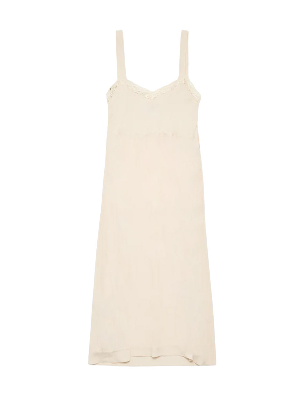 SIMONE ROCHA-BOW SASH SLIP DRESS-
