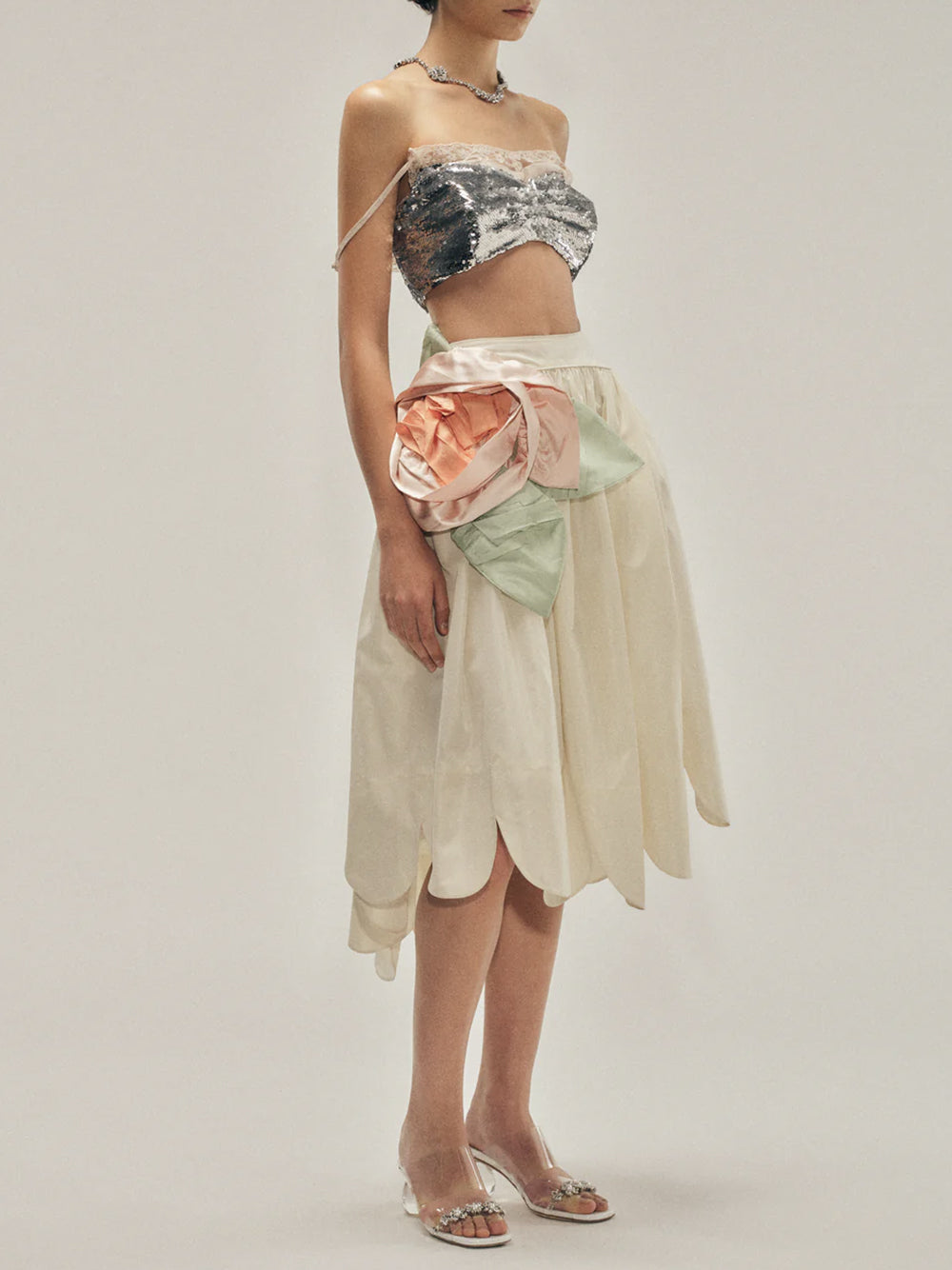 SIMONE ROCHA-SCULPT BANDEAU-
