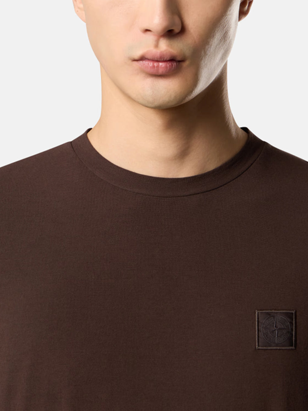 STONE ISLAND-COTTON JERSEY CREPE STONE ISLAND GHOST-