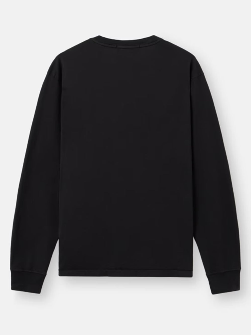 STONE ISLAND-long-sleeved T-shirt with Compass patch-
