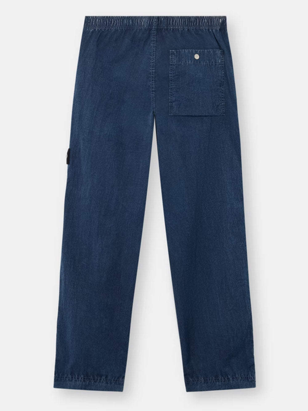 STONE ISLAND-Loose fit fatigue trousers with pockets-