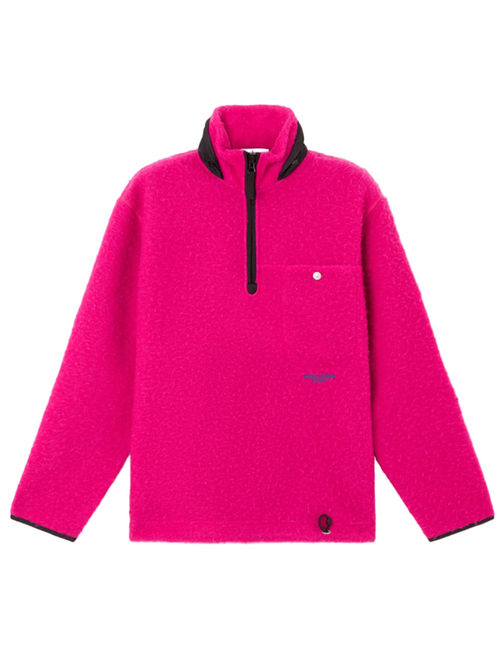 STONE ISLAND-RATTEEN WOOL POLY FLEECE STONE ISLAND MARINA