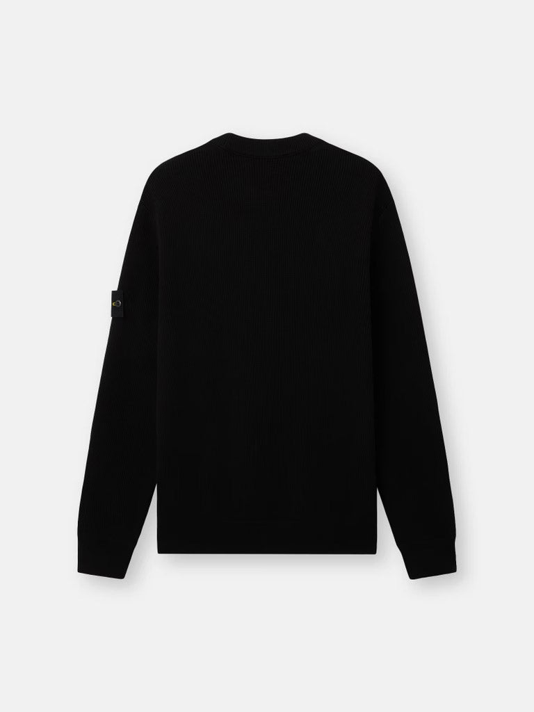 STONE ISLAND-Regular fit crew neck sweater-