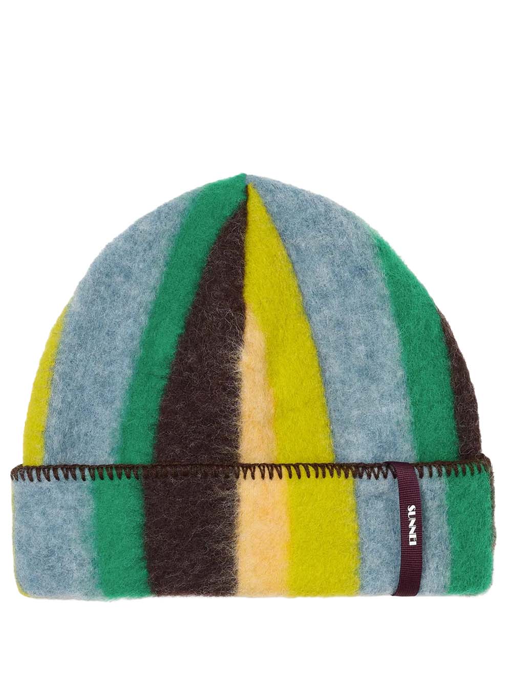 SUNNEI-CHUNKY HAT-ACCXSAC023 7141 MULTICOLOR STRIPES – Dope display picture 1
