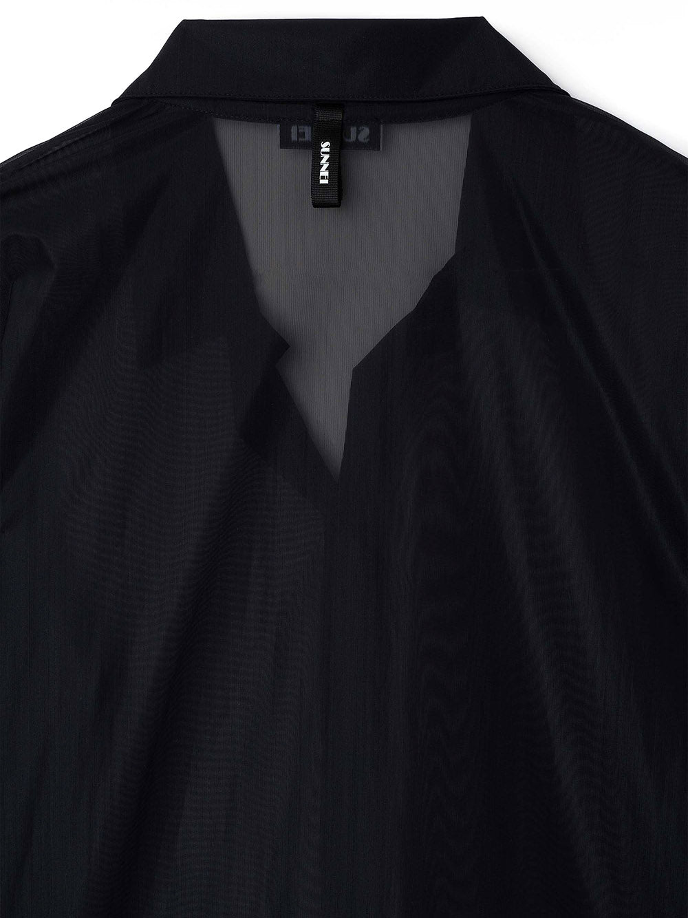 SUNNEI-SHEER TULLE SHIRT-