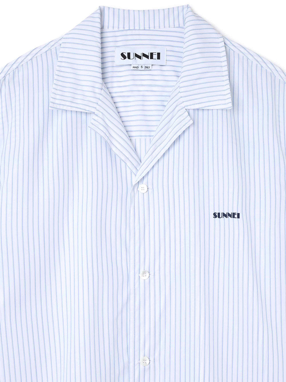 SUNNEI-STRIPED SHORTSLEEVE SHIRT-