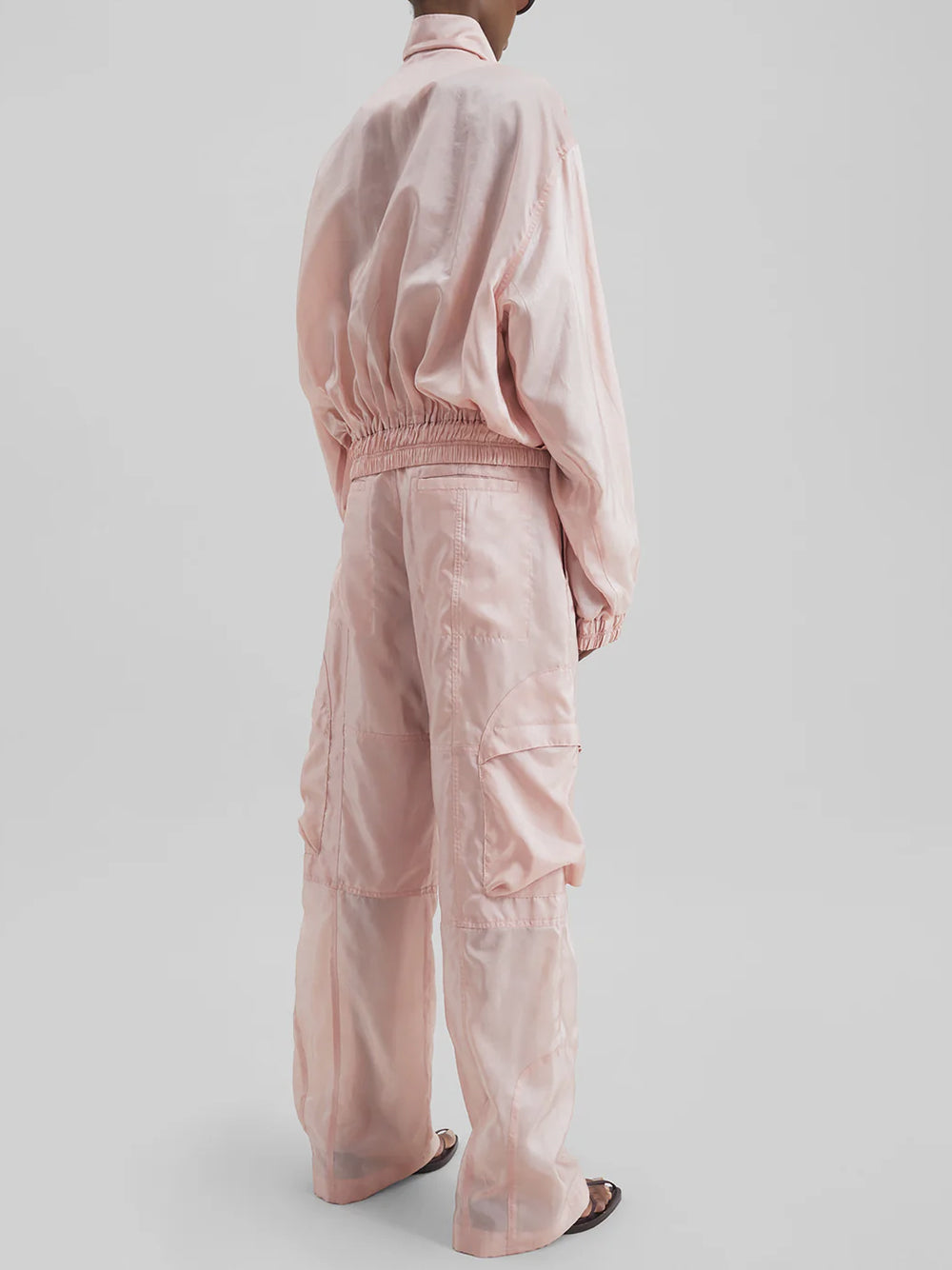 THE FRANKIE SHOP-DREA SHEER BOMBER JACKET-