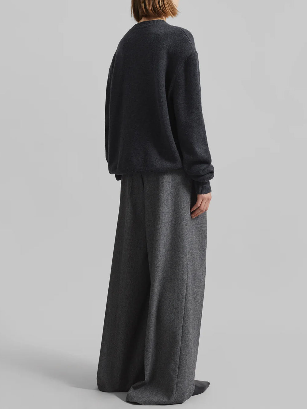 THE FRANKIE SHOP-RAFAELA PADDED KNIT SWEATER-