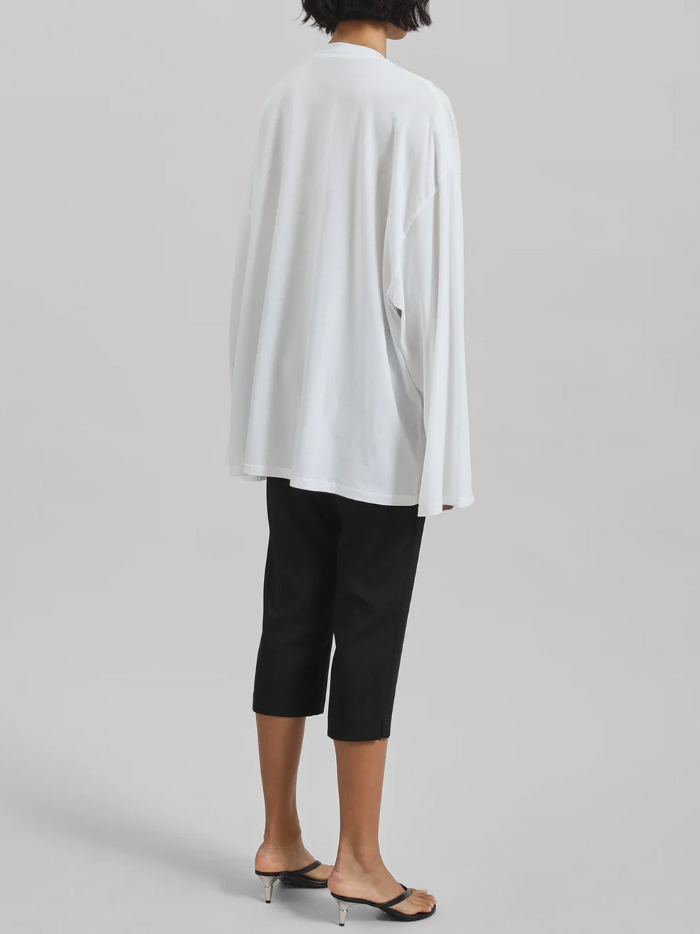 THE FRANKIE SHOP-RIO OVERSIZED SLEEVE TEE-