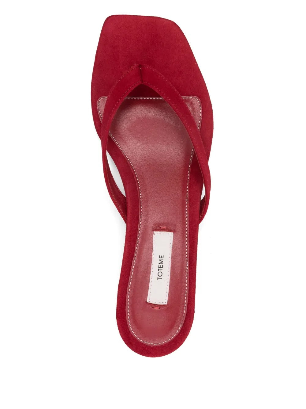 TOTEME-40mm suede mules-