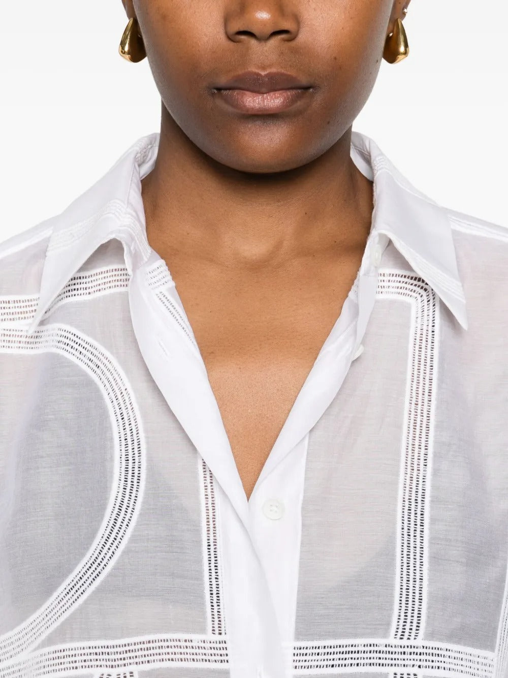 TOTEME-Classic Crochet Shirt-