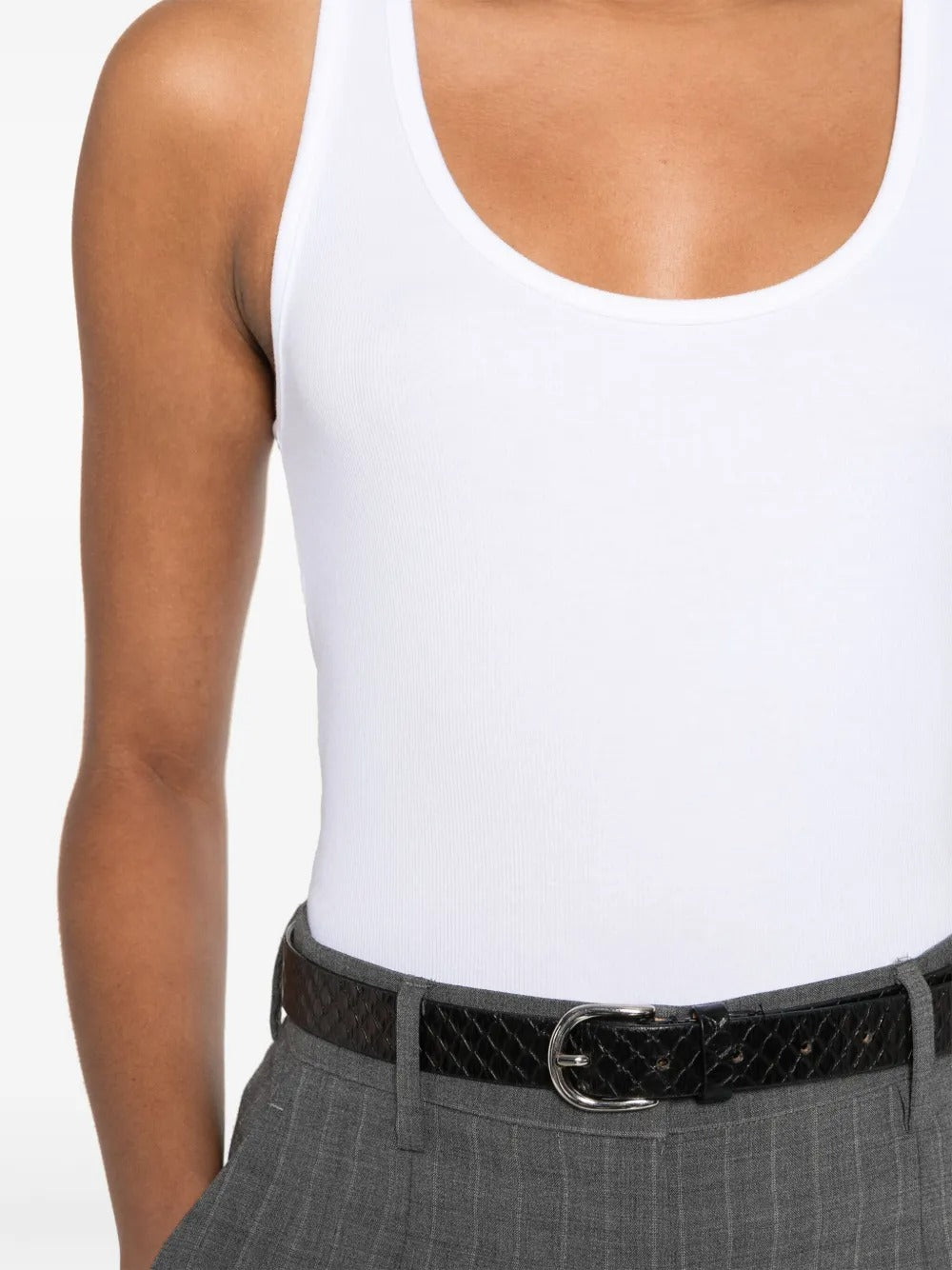 TOTEME-COTTON RIB TANK-