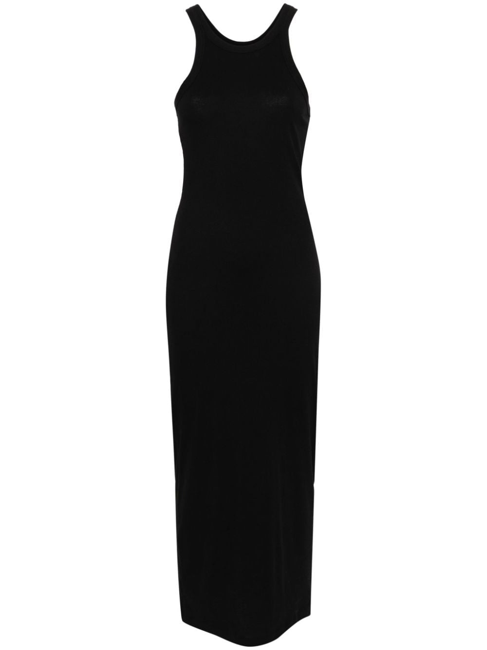 TOTEME-Curved Rib Tank Dress-243WRD3766FB0094 BLACK 001 Dope TOTEME-Curved Rib Tank Dress-243WRD3766FB0094 BLACK 001 Dope