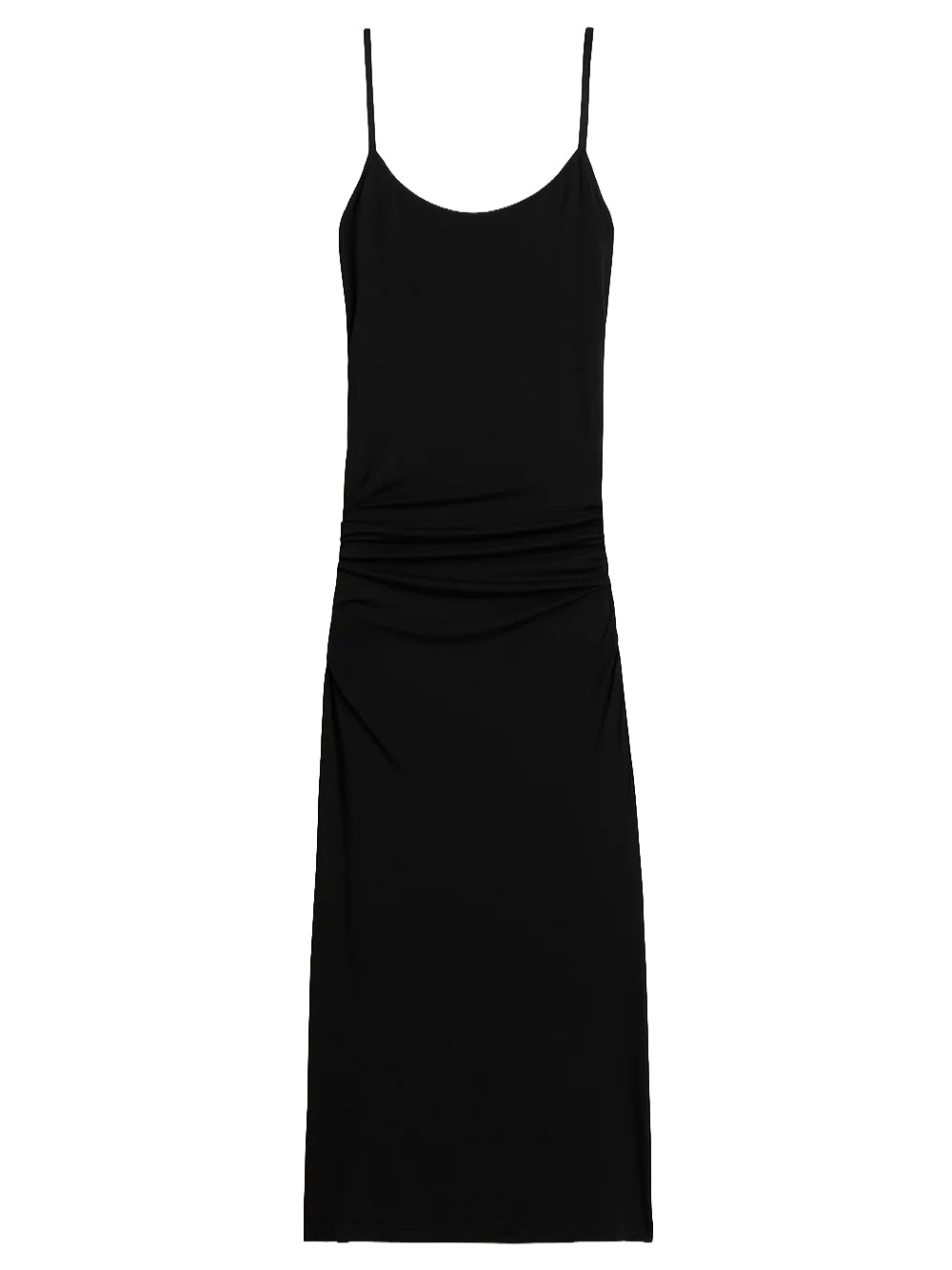 Draped slip dress
