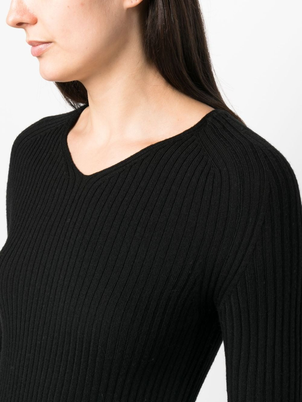 TOTEME-Ribbed Merino Dress-