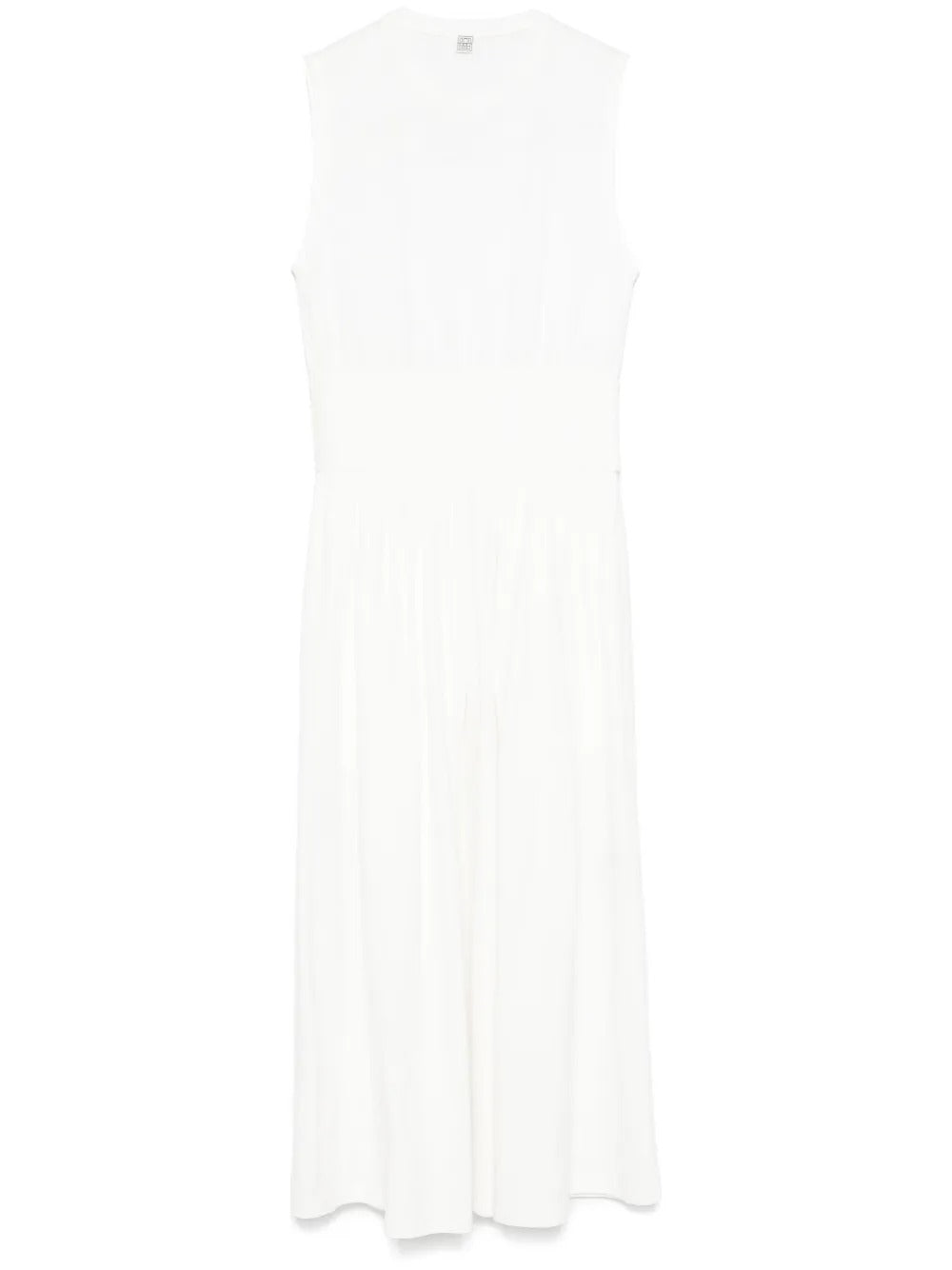 TOTEME-Sleeveless Cotton Tee Dress-242WRD1783FB0093 OFF WHITE 059 Dope TOTEME-Sleeveless Cotton Tee Dress-242WRD1783FB0093 OFF WHITE 059 Dope