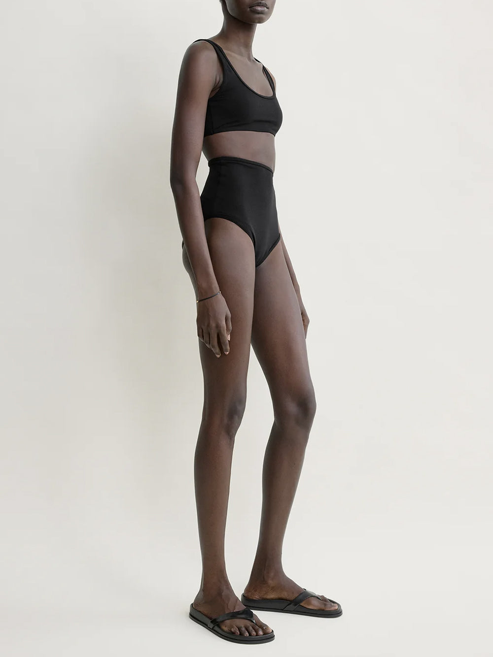 TOTEME-U-neck bikini top-