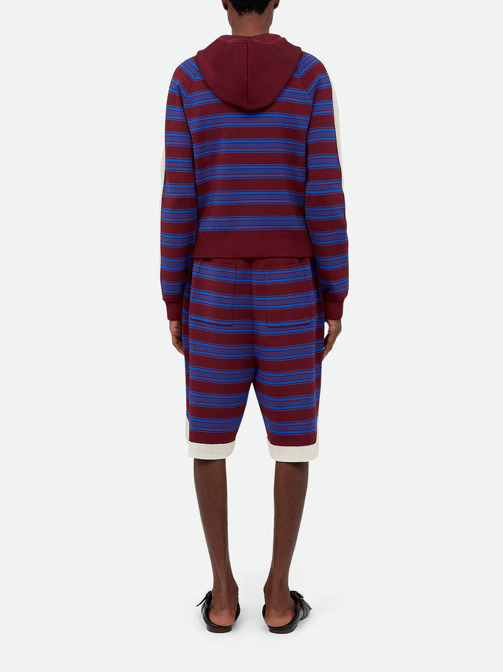 WALES BONNER-MUSIC KNIT HOODIE-