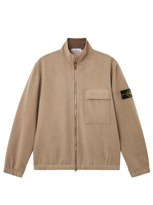 Comfort fit overshirt