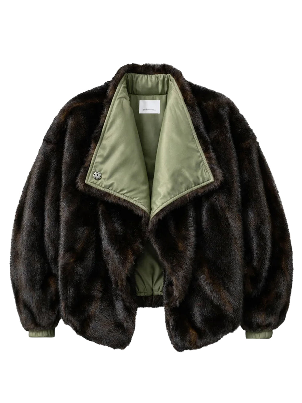 VERA FAUX FUR REVERSIBLE SHORT COAT