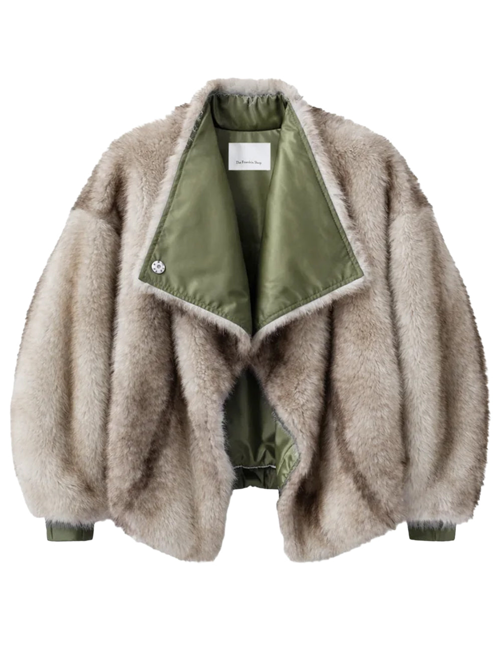 VERA FAUX FUR REVERSIBLE SHORT COAT