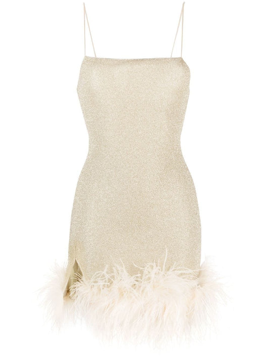 LUMIERE PLUMAGE MINI DRESS