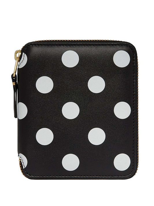 DOTS PRINTED LEATHER LINE
