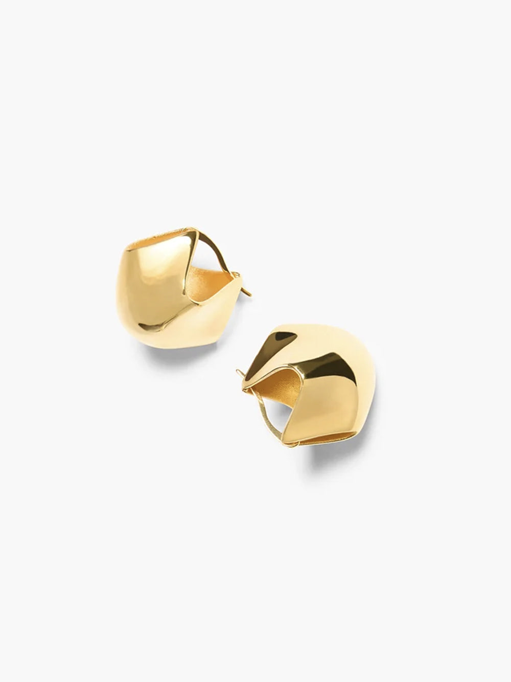 LOTUS SMALL EARRINGS - GOLD