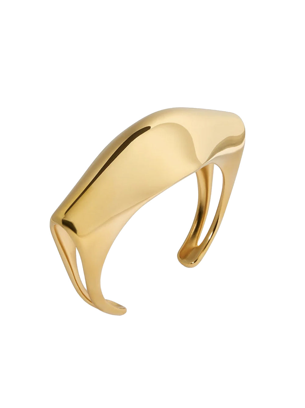 LOTUS CUFF - GOLD