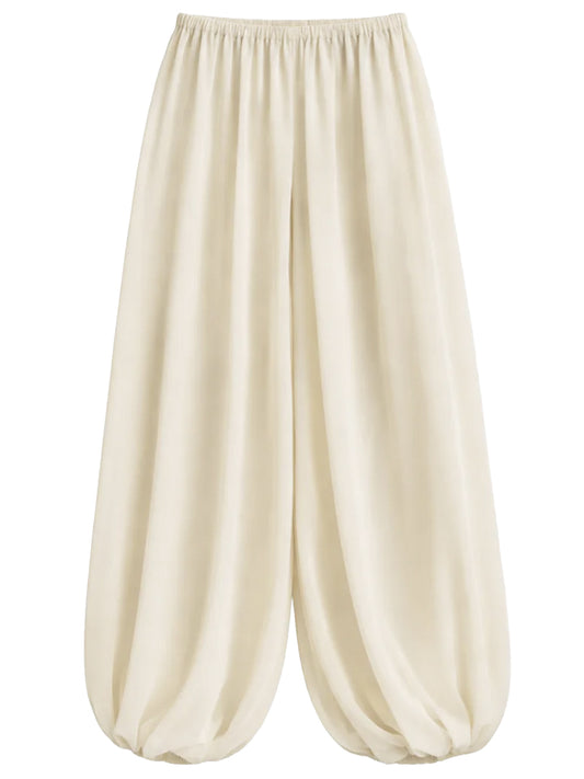 MIO SHEER BALLOON PANTS