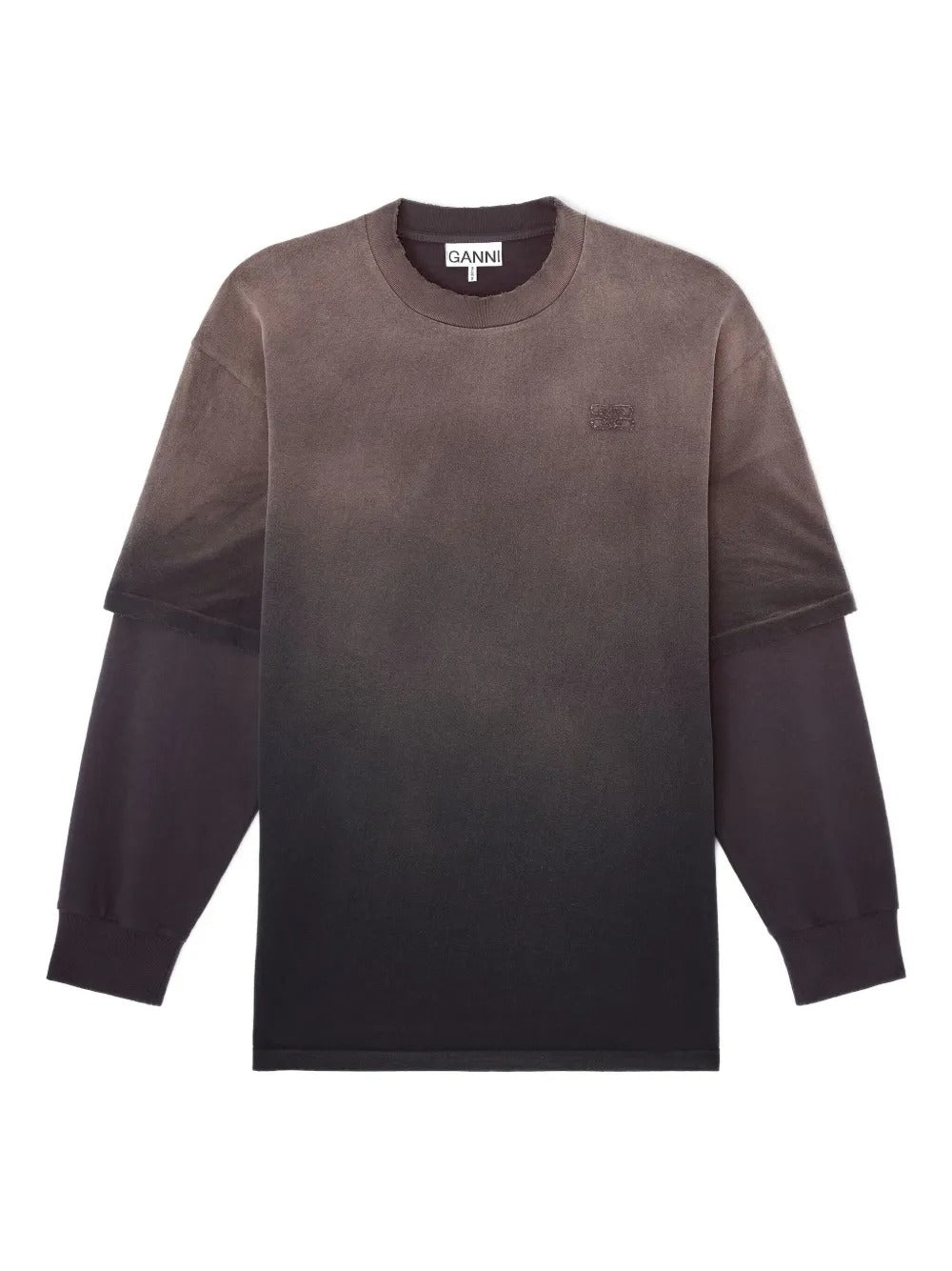 Heavy Cotton Jersey Longsleeve Washed Effect