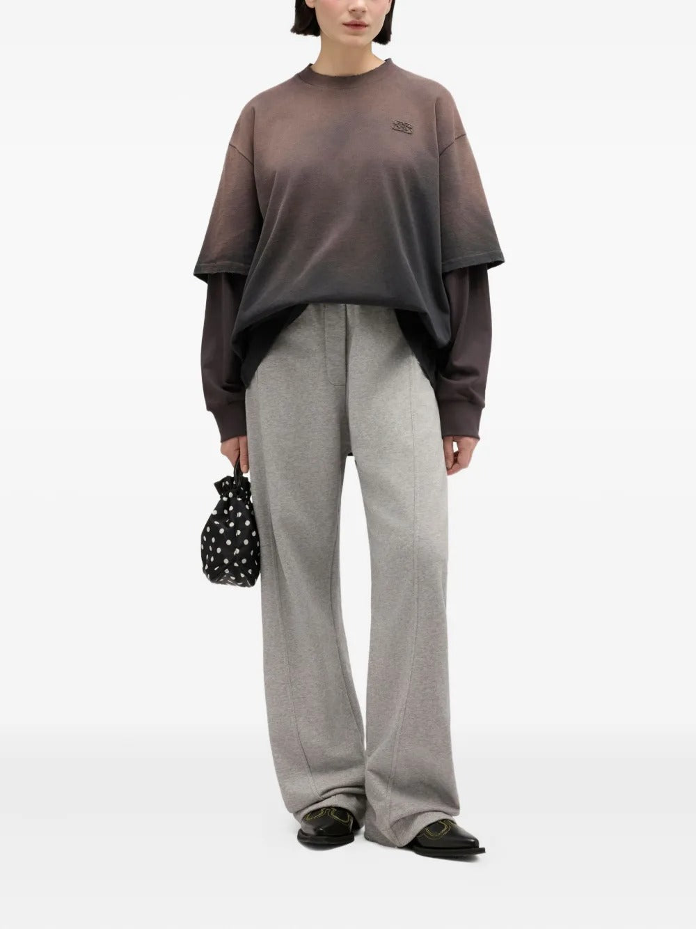 Heavy Cotton Jersey Longsleeve Washed Effect