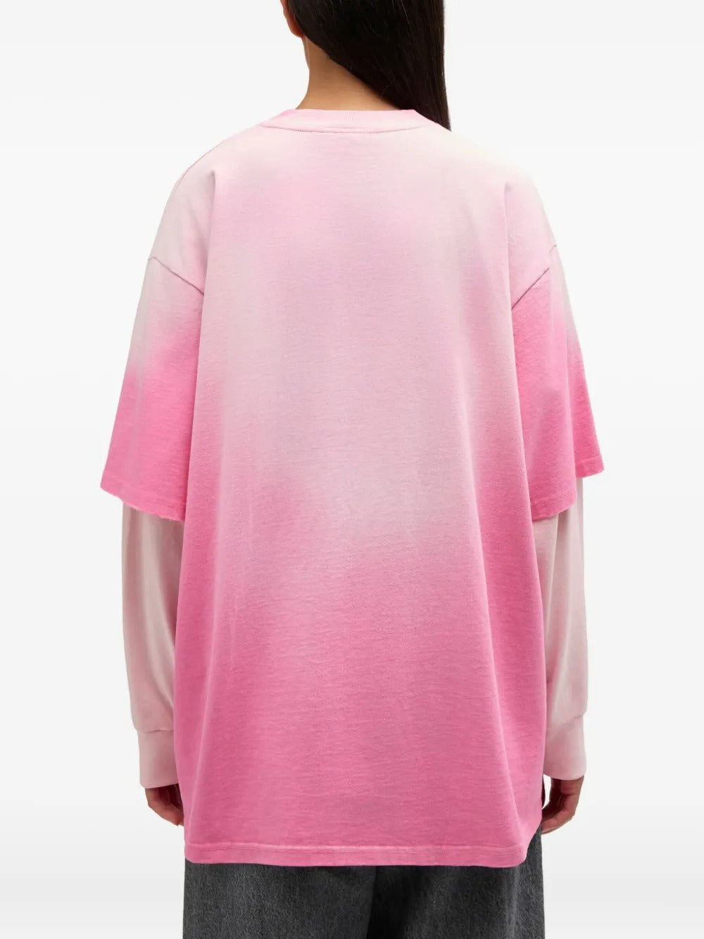 Heavy Cotton Jersey Longsleeve Washed Effect