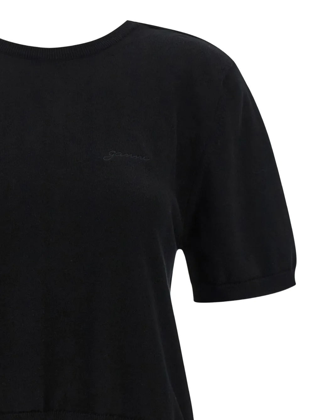 Sheer Cotton Back Tie Top