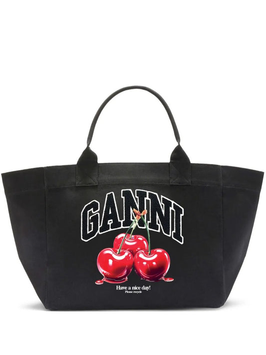 Shopper XXL Cherry Printed