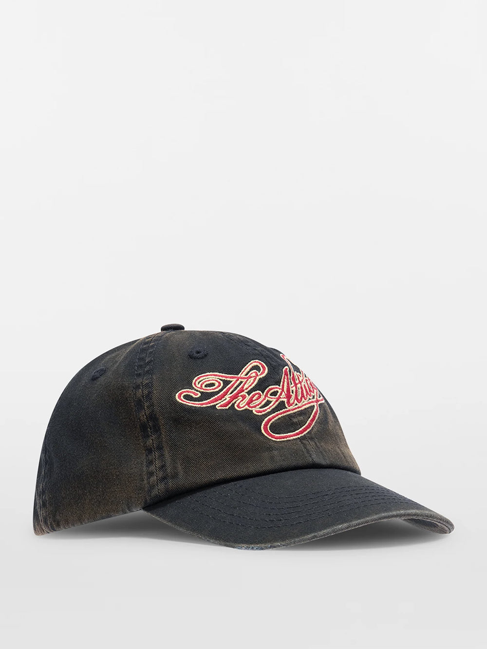 Black and red cap