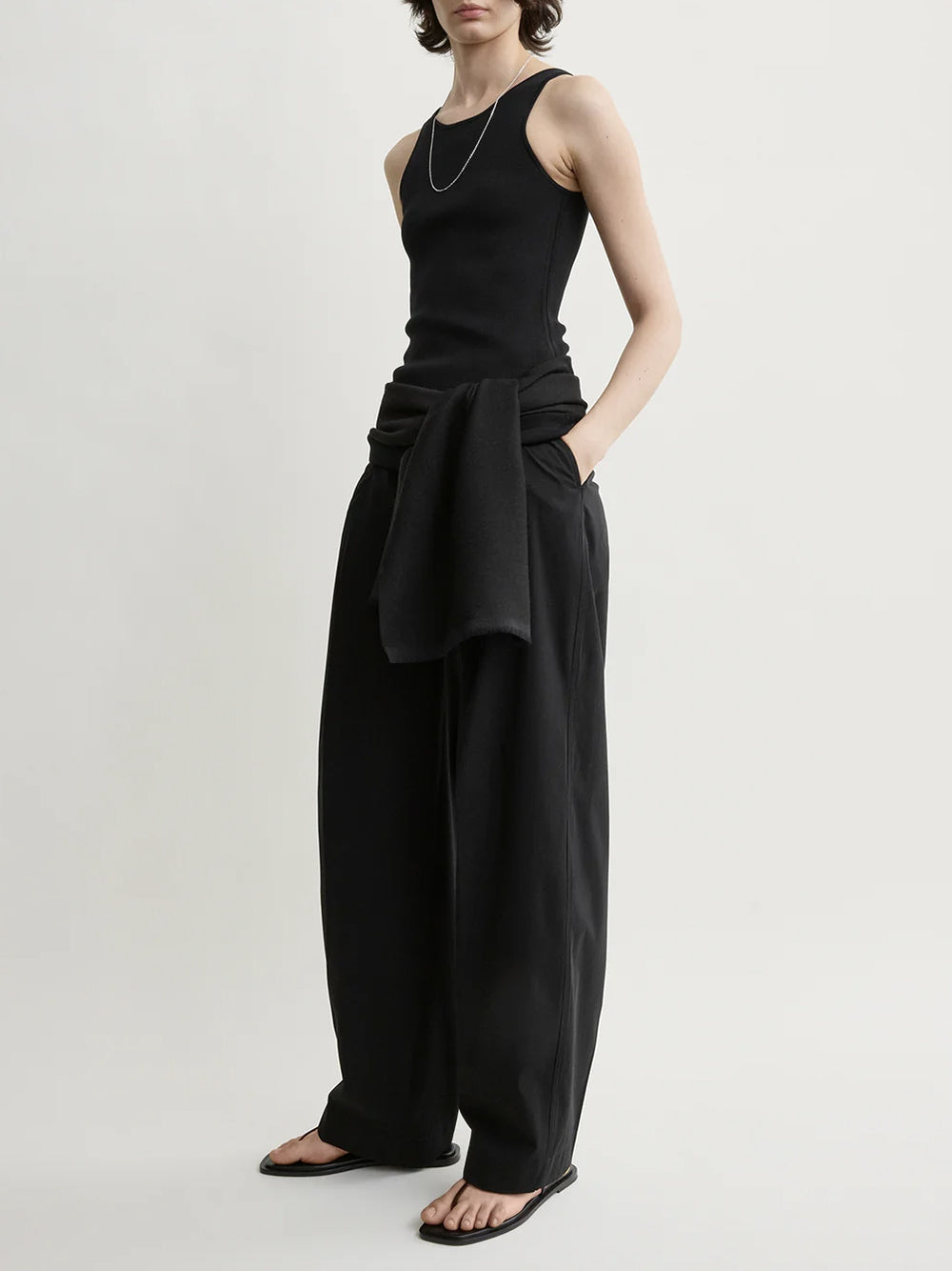 Classic compact knit tank