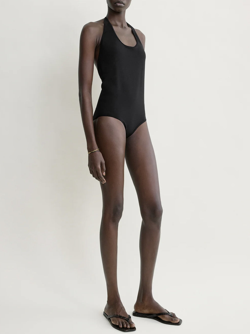 Halter tie swimsuit