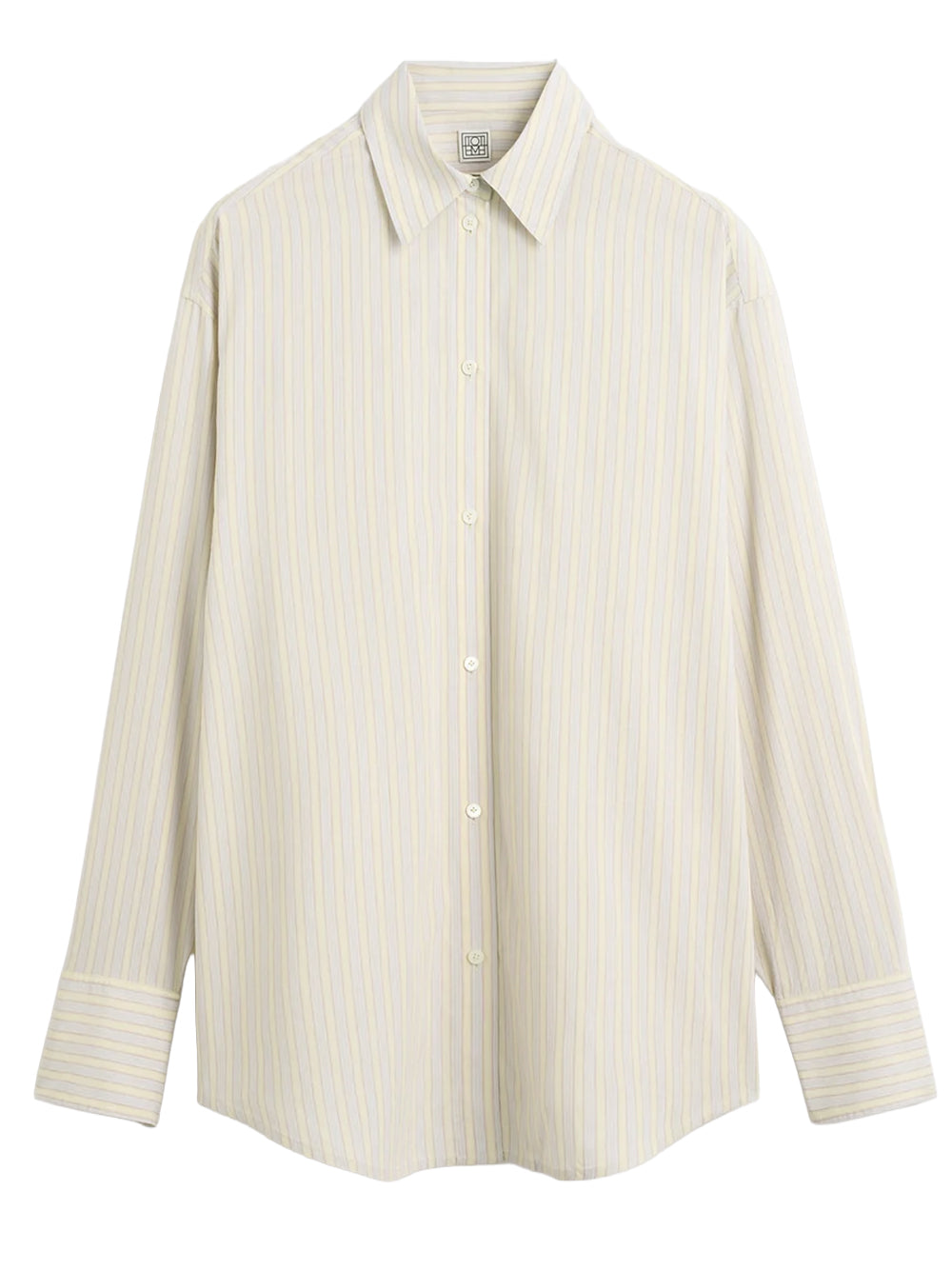 Oversized striped shirt