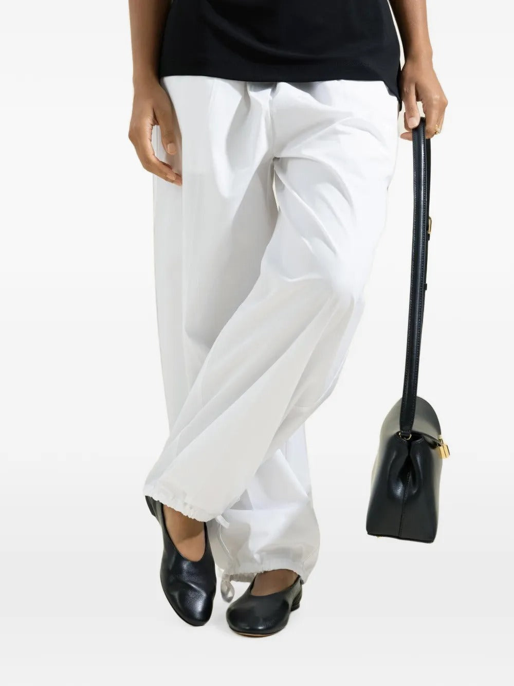 Slip nappa ballerinas