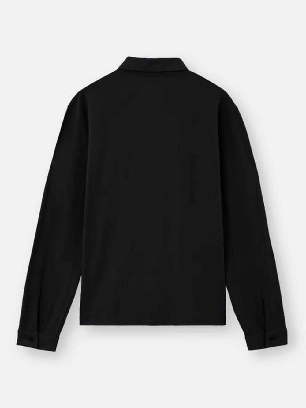 STONE ISLAND-Slim fit long sleeve polo shirt-