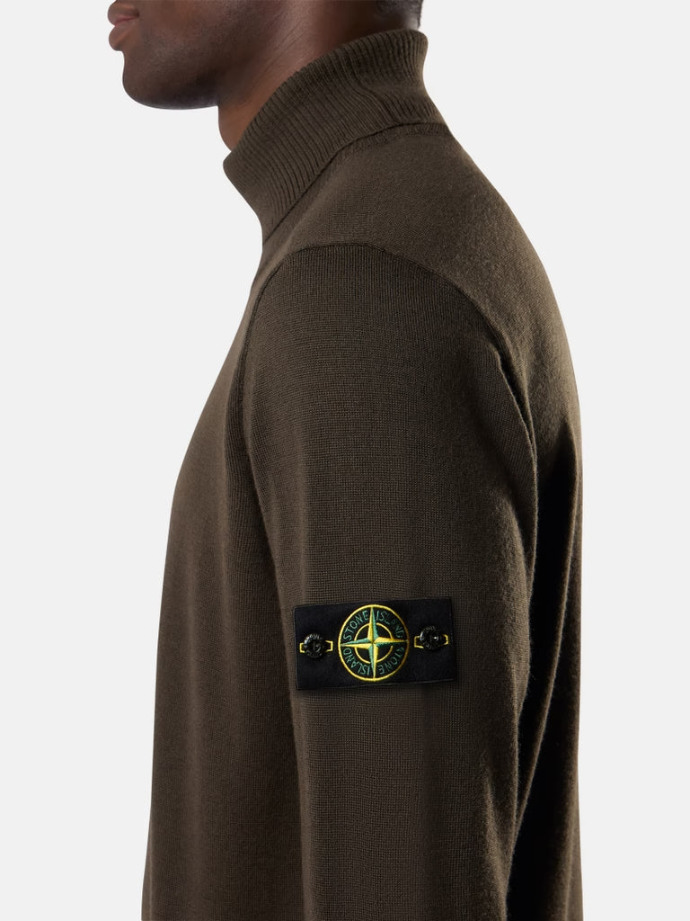 Regular fit turtleneck sweater