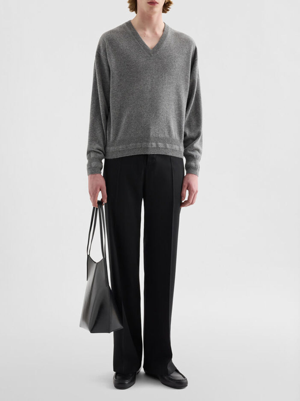 Cashmere V-neck sweater