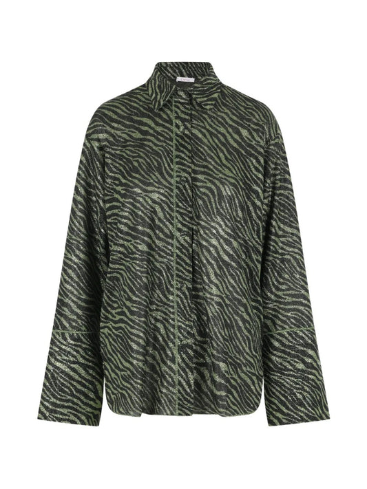 ANIMALIER SLEEVES SHIRT