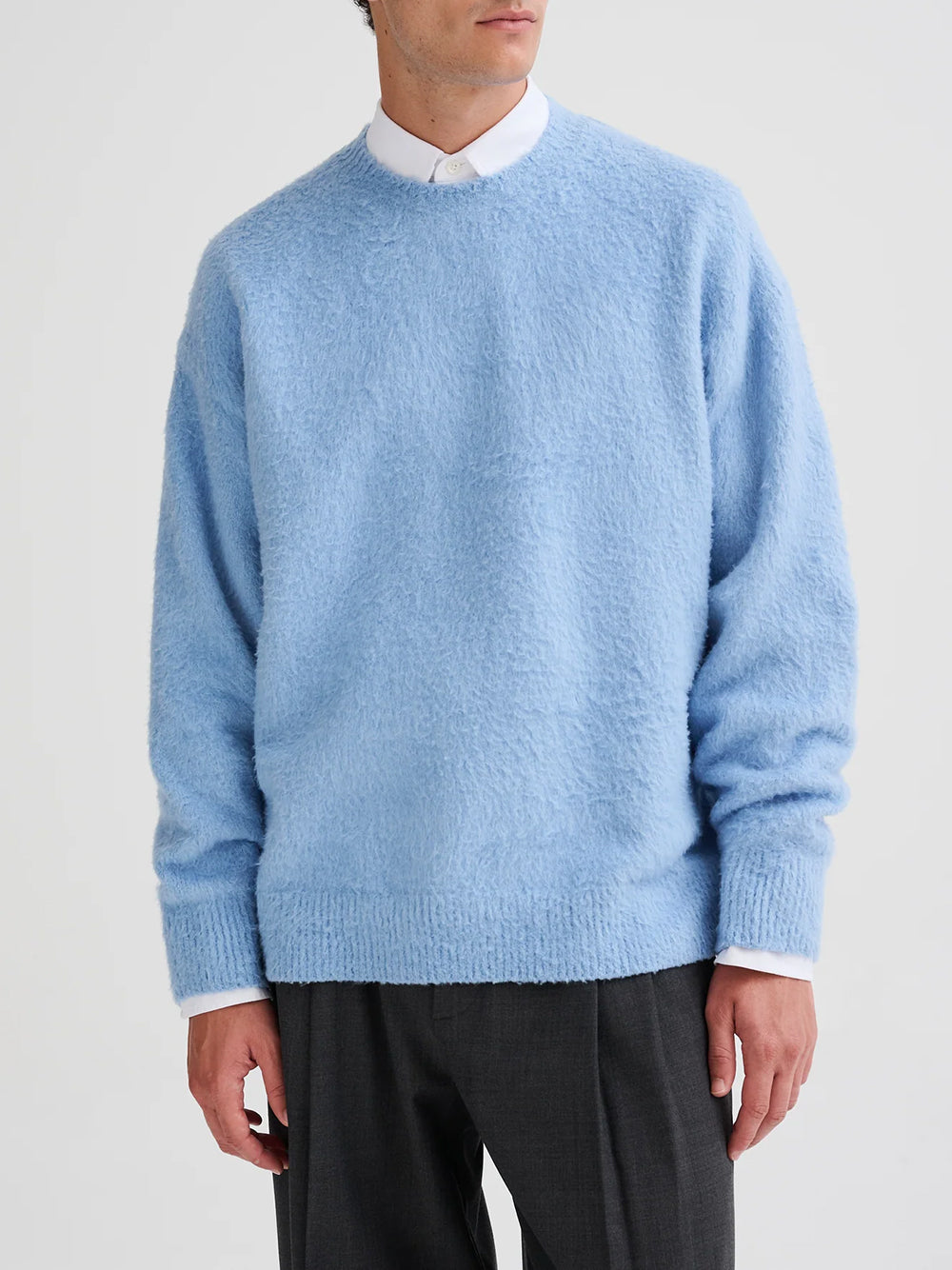 Oversized brushed sweater