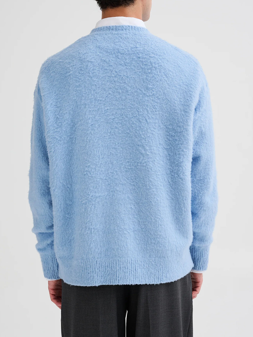 Oversized brushed sweater