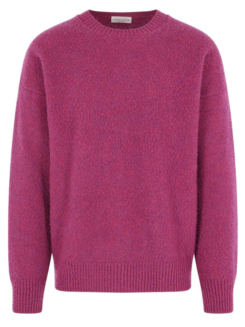 ROBERTO COLLINA-crew-neck wool sweater-