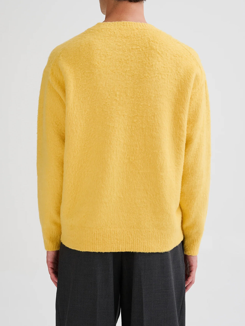 Oversized brushed sweater
