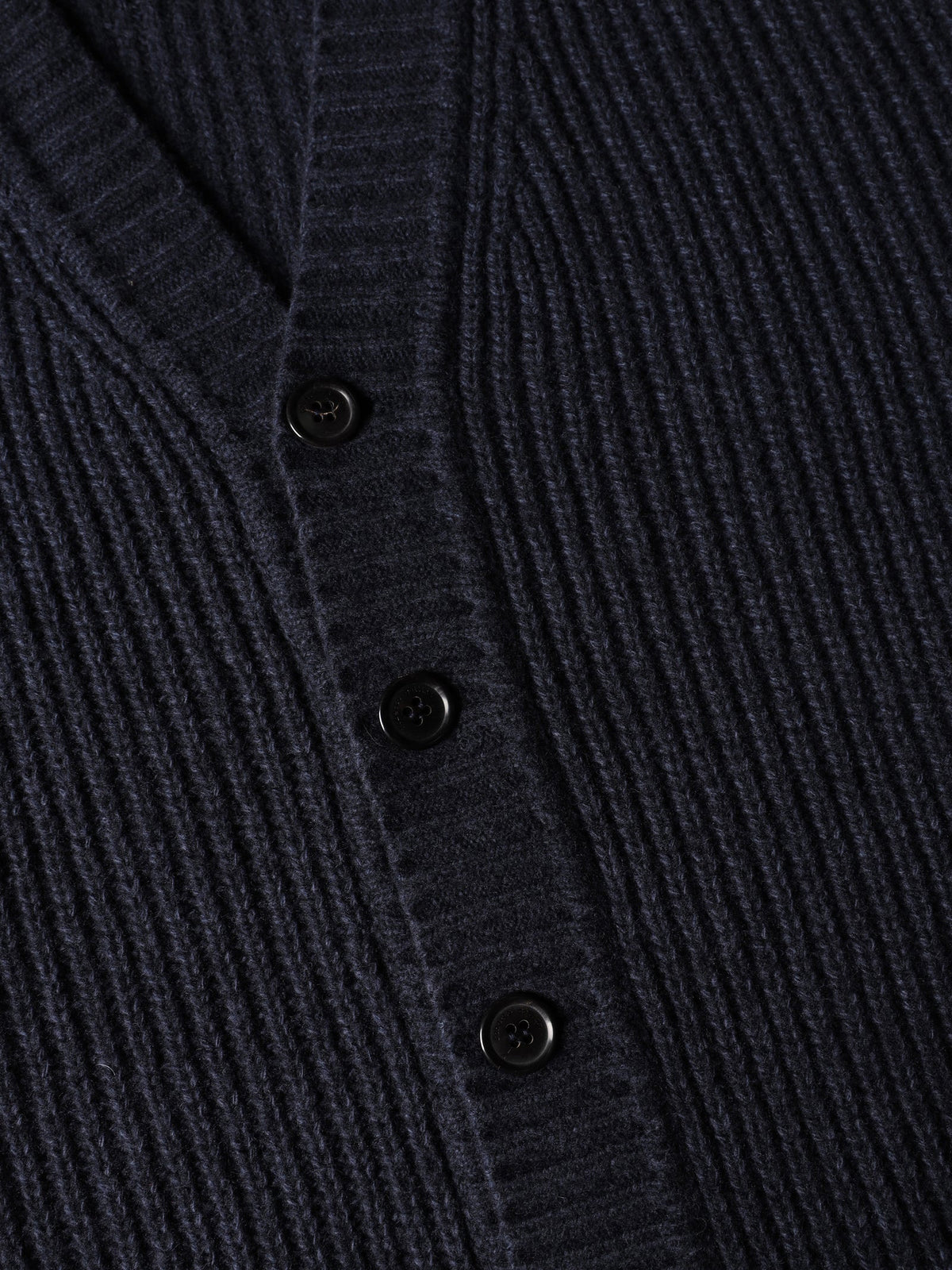 ROBERTO COLLINA-Ribbed cardigan-