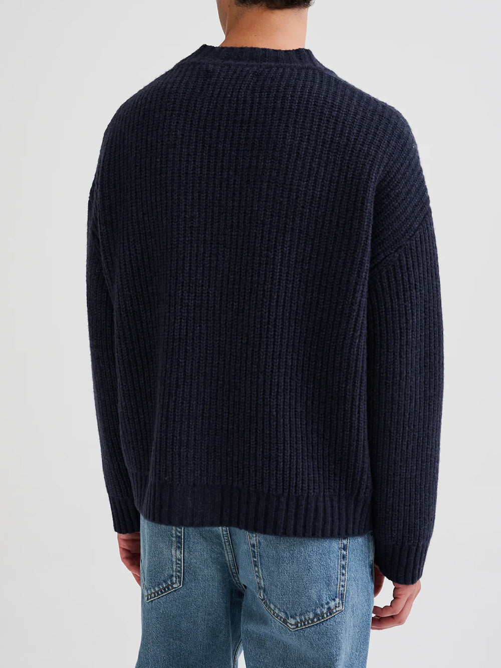 ROBERTO COLLINA-Ribbed cardigan-